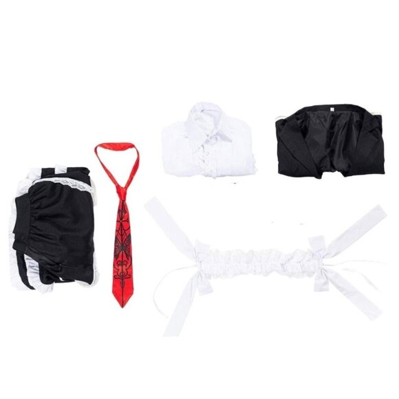 Anime V3 Celestia Ludenberg Cosplay Halloween Costume Size S - Picture 14 of 15